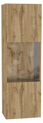 Image de raumhirsch, armoire suspendue modèle Wotan, en chêne, dimensions : 40 x 126 x 29 cm