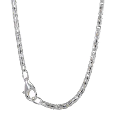 Produktbild von Silberkette Königskette Länge 55cm - Breite 2,3mm - 925 Silber