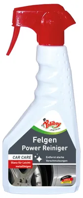 Produktbild von Poliboy Car Care Felgen Power Reiniger - Entfernt hartnäckige Verschmutzungen von Leichtmetallfelgen - Inhalt 500 ml - 1400301