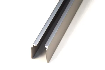 Produktbild von IHC 38mm 600mm Endleiste Winkelleiste Seiteleiste Arbeitsplatte Küche Inox Leiste ohne Löcher links+rechts