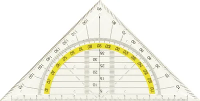 Produktbild von Stylex 37020, Dreieck, Transparent, Kunststoff, 160 mm, 1 Stück(e)