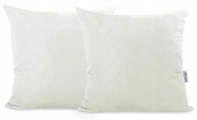 Produktbild von DecoKing Gesteppter Kissenbezug Weiß 40x40 cm 2 Stück