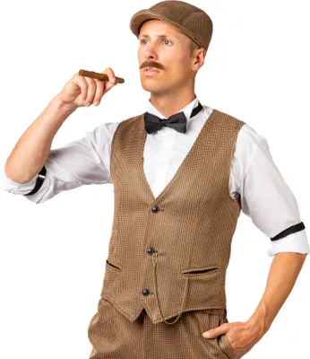 Produktbild von Weste 20er Jahre Vintage Retro Herren Karneval Fasching Kostüm 46-60