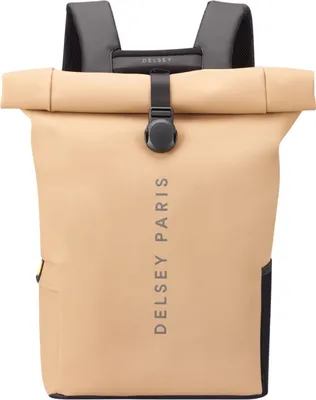 Produktbild von DELSEY PARIS Freizeitrucksack Rucksack mit Laptopfach Turenne Soft Rolltop Backpack 26L Beige hellbraun