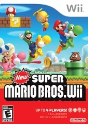 Produktbild von Nintendo New Super Mario Bros. Wii, Nintendo Speicherkarte, Platform, E (Jeder)