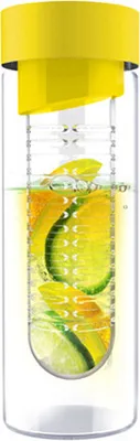 Obrázok produktu pre Sklenená fľaša FLAVOUR IT 480ml žlutá s infusérom