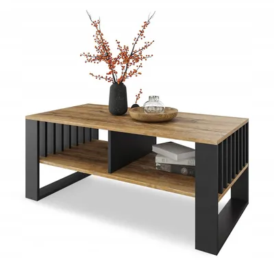 Produktbild von Moderner Couchtisch „MODERN“, Brauner Couchtisch