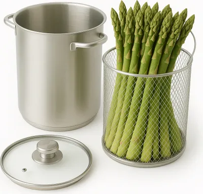 Obrázok produktu pre Panvica na cestoviny / panvica na špargľu - nerezová oceľ - ø 16 cm / 4,0 l