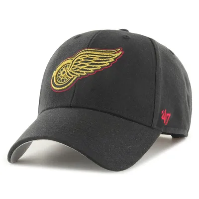 Produktbild von Detroit Red Wings NHL '47 MVP Metallic Snap Black 56-61 cm Kappe