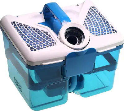 A product image of a portable cleaning device.