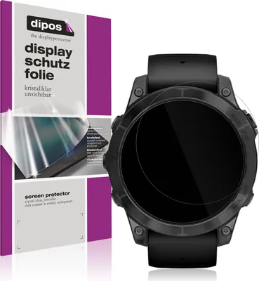 Obrázek produktu pro 4x Ochranná fólie pro Garmin Epix Pro 47mm clear Screen Protector Film Ochrana displeje dipos