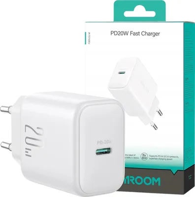 Obrázek produktu pro Joyroom Jr-Tcf24 Síťová nabíječka Usb-C Pd 30W Qc Sfc - bílá