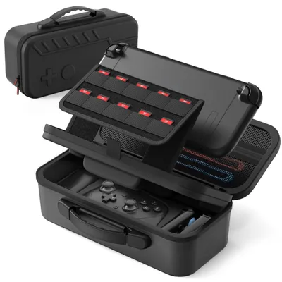 Image de Sac de transport pour Nintendo Switch 2 - Transport et rangement - Accessoire pour console - Noir