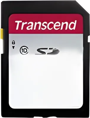 Produktbild von Transcend SDHC 300S 4GB, 4 GB, SDHC, Klasse 10, NAND, 20 MB/s, 10 MB/s