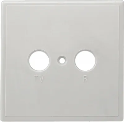 Produktbild von Axing TZU002001, Weiß, konventionell, Axing, TV + Radio, 80 mm, 80 mm