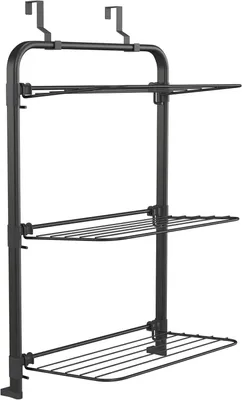 Produktbild von Wäschetrockner 3 Ebenen, 10 Meter Trockenlänge, klappbar, für Balkon