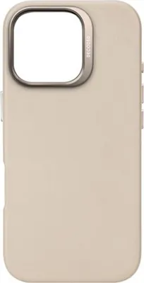 Obrázek produktu pro Decoded, nárazuvzdorný kožený kryt pro iPhone 16 Pro kompatibilní s MagSafe, žlutě šedý