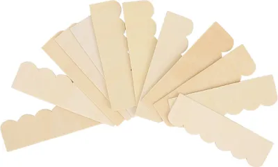 Zdjęcie produktu dla Akcesoria do domku dla lalek Mini 1/12 Dachówki drewniane do dekoracji Diy akcesoria do budowania modeliBlank