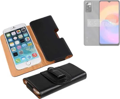 Produktbild von K-S-Trade Schützhülle Handyhülle kompatibel mit ZTE Blade V40 Smart 5G Holster Gürtel Tasche Schutzhülle Handy-Tasche Smartphone Case