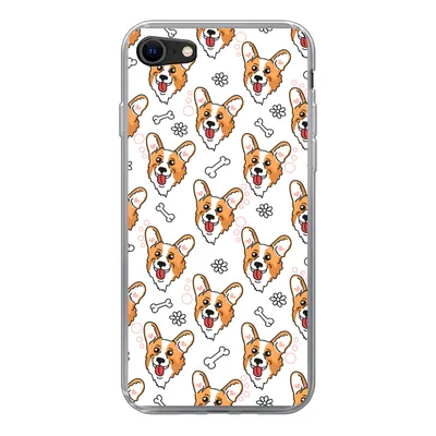 Obrázok produktu pre Kryt mobilného telefónu pre Apple iPhone 8 Vzory - Pes - Corgi - Chlapci - Dievčatá - Deti - Deti Silikónové mäkké puzdro