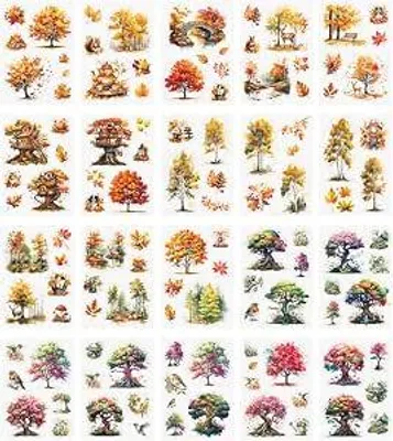 Produktbild von Scrapbooking Stickerspakket - Selbstklebende Verpackungsaufkleber - für Verzending, Magazijn und Organisatie
