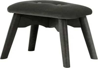 Image de Repose-pied Ducan Mini Velvet-Kronos 22-Noir