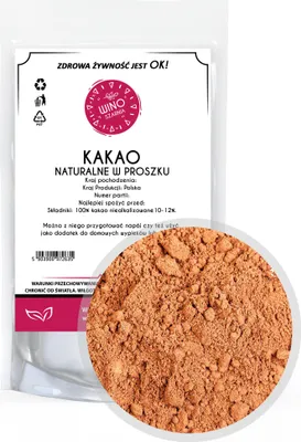 Immagine prodotto di Cacao in polvere NATURAL 200 g non alcalinizzato