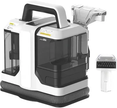 Image de Nettoyeur de tapis portable et compact, idéal pour les voitures et les tissus d'ameublement, doté d'une puissante aspiration