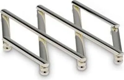 Produktbild von Untersetzer "Stretch", versilbert, 22 x 5 x 2 cm