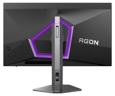 Produktbild von AOC AGON PRO AG276QKD2 - AG6 Series - OLED-Monitor - Gaming - 68.6 cm (27") (26.5" sichtbar) - 2560 x 1440 QHD @ 500 Hz - 1000 cd/m² - 15000000:1 - DisplayHDR 500 True Black - 0.03 ms - 2xHDMI, DisplayPort - Lautsprecher - Dunkelgrau, Schwarz
