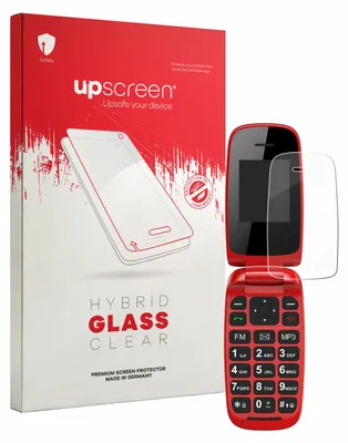 Produktbild von upscreen Schutzglas für Chakeyake R341 Schutzfolie Panzer Folie Glas Display Schutz klar