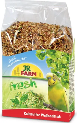 Obrázek produktu pro JR FARM - Klíčky pro papoušky vlnkované a jiné malé papoušky 1kg