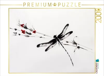 Produktbild von CALVENDO Puzzle Libelle | 2000 Teile Lege-Größe 90x67cm Foto-Puzzle für glückliche Stunden