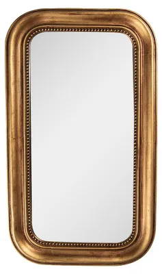 Image de Clayre & Eef Miroir 21x2x36 cm Plastique doré