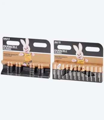 Obrázek produktu pro Baterie Duracell Classic 12 x AA a 8x AAA.