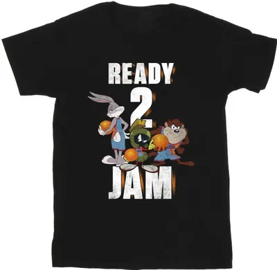 Produktbild von Space Jam: A New Legacy - "Ready 2 Jam" T-Shirt für Herren BI51857 (L) (Schwarz)