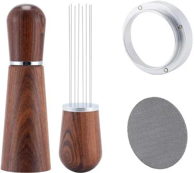 Obrázek produktu pro Příslušenství k portafiltru 53,5 mm, nerezová ocel, sada na espresso, barista