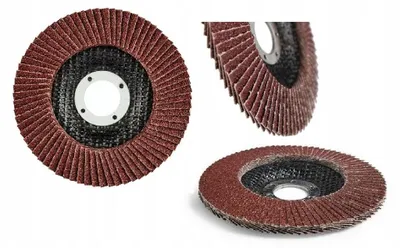 Produktbild von TurboTools Lamellenschleifscheibe 125mm P120 für Schleifarbeiten