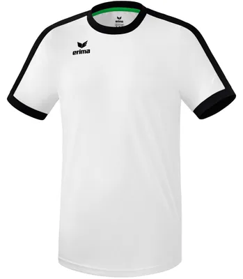 Immagine prodotto di Maglia Erima Retro Star a maniche corte Uomo - Bianco / Nero