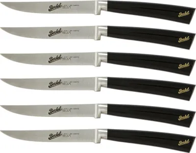 Produktbild von BERKEL Set 6 Steakmesser Elegance Schwarz