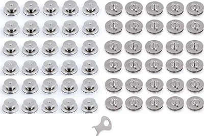 Produktbild von TENAX® Set 20/30/50 Stk. Oberteil bis 2 mm u. Unterteil 2-5 mm Planenstärke inkl. Schlüssel Größe: 30er Set