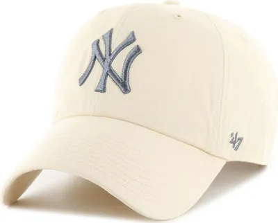 Obrázok produktu pre 47 Brand Strapback Cap - CLEAN UP New York Yankees natural