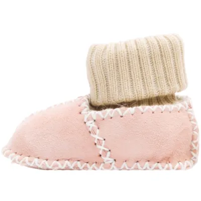 Obrázok produktu pre fillikid Ges. mbH Baby Lammfell Schuhe Rosa Größe 17/18