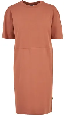Image de Urban Classics - Robe t-shirt fentes latérales pour femmes TN261 (4XL) (terre cuite)