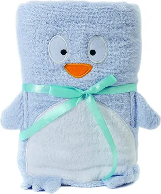 Produktbild von Baby Kapuzenbadetuch Pinguin