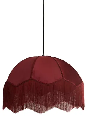 Immagine prodotto di Light & Living - lampada a sospensione - Malacia - rosso - raffia velluto - Ø 50cm - E27 - 2986317