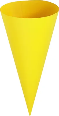 Produktbild von Geschwister-Schultüten aus Fotokarton, 41 cm Sonnengelb