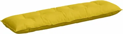 Obrázok produktu pre vidaXL Opierka chrbta, žltá, 180 x 50 cm, tkanina
