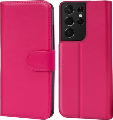 Immagine prodotto di Custodia a libro per Samsung Galaxy S21 Ultra Case Flip Cover Custodia protettiva per telefono cellulare