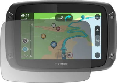 Productafbeelding van Privacyfilter TomTom Rider - Screenprotector Anti-Spy - Bescherming Scherm - 4-voudige Inkijkbeveiliging - Perfecte Pasvorm - Zwart